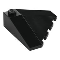Brick Wedged, Sloped 18° 4 x 4 Corner (Black)