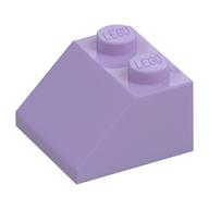 Brick Sloped 45° 2 x 2 (Lavender)