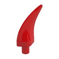 Animal Body Part, Barb / Claw / Tooth / Talon / Horn, Medium (Red)