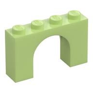 Brick Arch 1 x 4 x 2 (Yellowish Green)