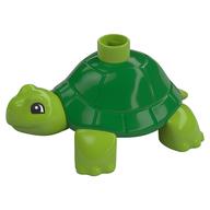 Duplo Animal Turtle with Green Back (Lime)