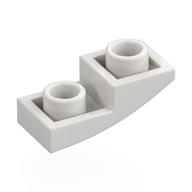 Brick Curved Inverted 2 x 1 (White)