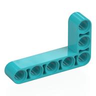 Technic Beam 3 x 5 L-Shape Thick (Medium Azure)