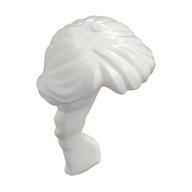 Hair Ponytail Long French Braided (White)