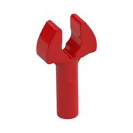 Bar 1L with Clip [Cut Edges and One Side Hole] [Gap in Clip] (Red)
