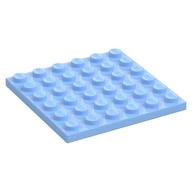 Plate 6 x 6 (Bright Light Blue)