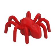 Insect, Spider with Elongated Tail Section (Red)