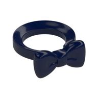 Minifig Neckwear Bow Tie (Dark Blue)