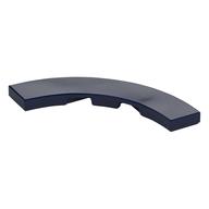 Tile 4 x 4 Curved, Macaroni (Dark Blue)