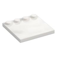Plate Special 4 x 4, Studs on One Edge Plain] (White)