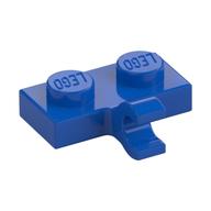 Plate Special 1 x 2 with Clip Horizontal on Side (Blue)