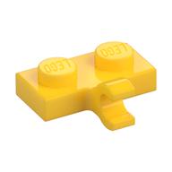 Plate Special 1 x 2 with Clip Horizontal on Side (Yellow)