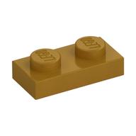 Plate 1 x 2 (Pearl Gold)