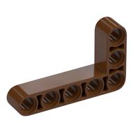 Technic Beam 3 x 5 L-Shape Thick (Reddish Brown)