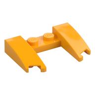 Brick Wedged, Curved 3 x 4 x 2/3 Cutout (Bright Light Orange)