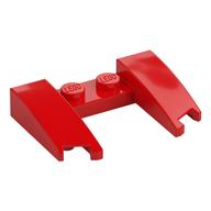 Brick Wedged, Curved 3 x 4 x 2/3 Cutout (Red)