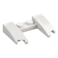 Brick Wedged, Curved 3 x 4 x 2/3 Cutout (White)