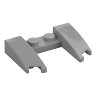 Brick Wedged, Curved 3 x 4 x 2/3 Cutout (Light Bluish Gray)