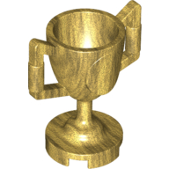 Equipment Trophy Cup [Plain] (Pearl Gold)