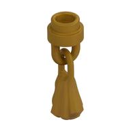Tassel with 1 x 1 Round Stud (Pearl Gold)