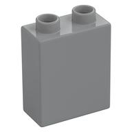 Duplo Brick 1 x 2 x 2 with Bottom Tube (Light Bluish Gray)