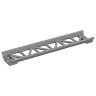 Vehicle Track, Roller Coaster Straight 16L (Light Bluish Gray)