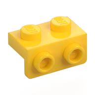 Bracket 1 x 2 - 1 x 2 (Yellow)