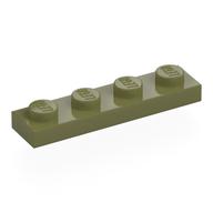 Plate 1 x 4 (Olive Green)