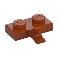 Plate Special 1 x 2 with Clip Horizontal on Side (Dark Orange)