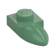 Plate Special 1 x 1 with Tooth (Sand Green)