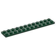 Plate 2 x 12 (Dark Green)