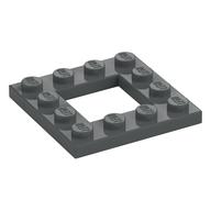 Plate Special 4 x 4 with 2 x 2 Opening (Dark Bluish Gray)