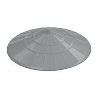 Hat, Conical Asian Style (Light Bluish Gray)
