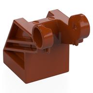Duplo Crane Base 2 x 2 with Hook Holder (Dark Orange)