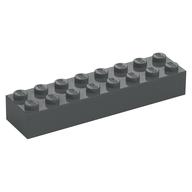Brick 2 x 8 (Dark Bluish Gray)
