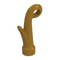 Plant, Grass Stem with Bar Hole [3.2mm] (Pearl Gold)