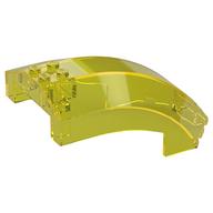 Windscreen 6 x 10 x 4 Curved (Trans-Yellow)