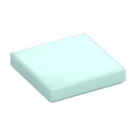 Tile 2 x 2 with Groove (Light Aqua)