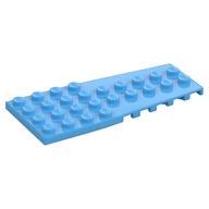 Wedge Plate 4 x 9 with Stud Notches (Medium Blue)