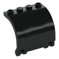 Panel 3 x 4 x 3 Curved (Black)