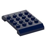 Brick Sloped 4 x 6 x 2/3 Double (Dark Blue)