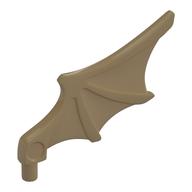 Animal Body Part, Bat Wing with Shaft [Chima Bat Wing] (Dark Tan)