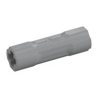 Technic Driving Ring Connector Smooth [4 rounded side walls] (Light Bluish Gray)