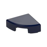 Tile Round 1 x 1 Quarter (Dark Blue)