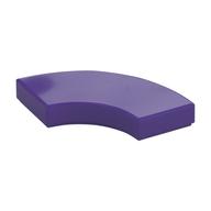 Tile 2 x 2 Curved, Macaroni (Dark Purple)