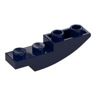 Brick Curved Inverted 4 x 1 (Dark Blue)