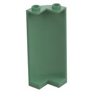 Cylinder Quarter 2 x 2 x 5 (Wall) (Sand Green)