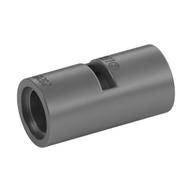Technic Pin Connector Round [Slotted] (Metallic Silver)