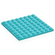 Plate 8 x 8 (Medium Azure)