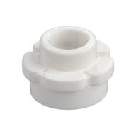 Plant, Flower, Plate Round 1 x 1 with 5 Petals (White)